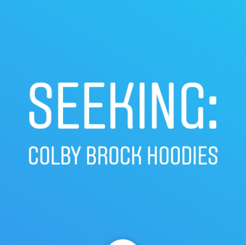 ISO COLBY BROCK HOODIES